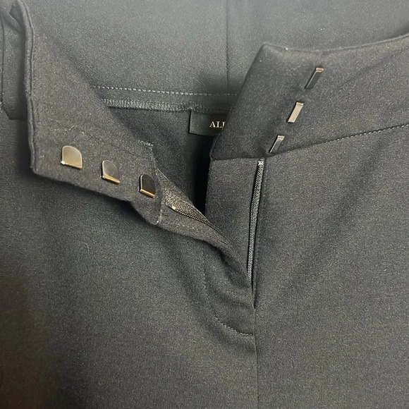 Alfani Pants with Faux Leather Trim Fit and Flare Size 18W - Picture 5 of 9